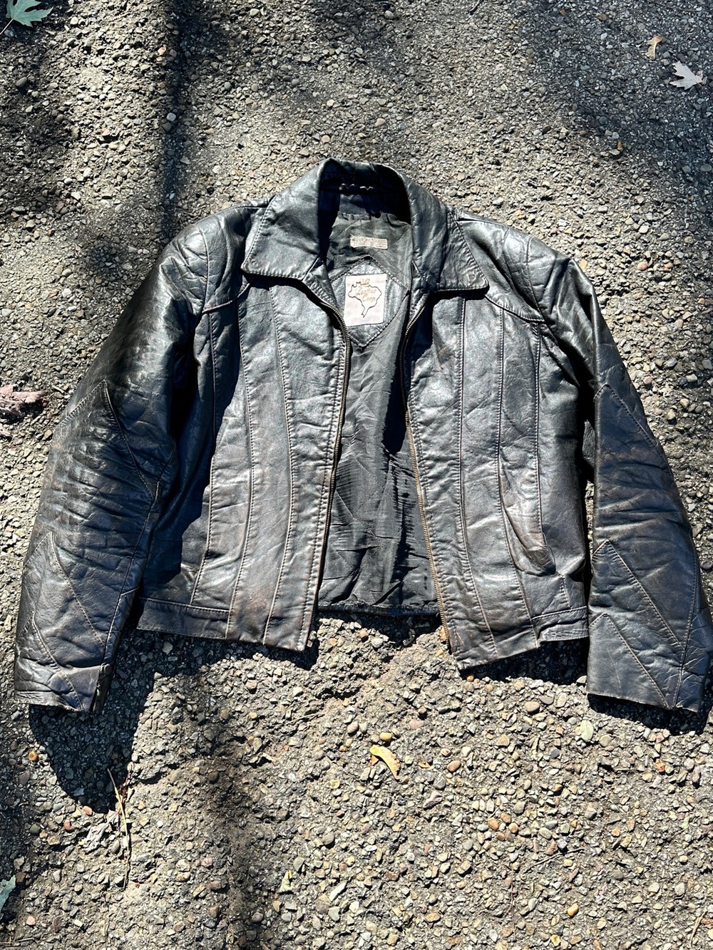 Black Leather - Classic Quilted Panel Design